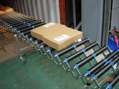 【品质保证】无动力可伸缩滚筒输送线_伸缩辊筒输送机_伸缩滚筒线