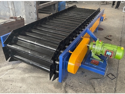 鳞板输送机 矿山板式给料机