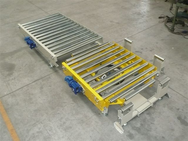 【终身维护】可旋转辊筒输送机械_滚道输送线_辊筒输送线