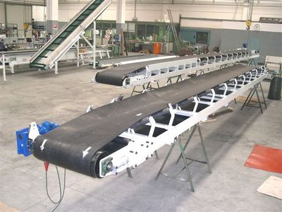 槽形皮带机-砂石散料皮带线