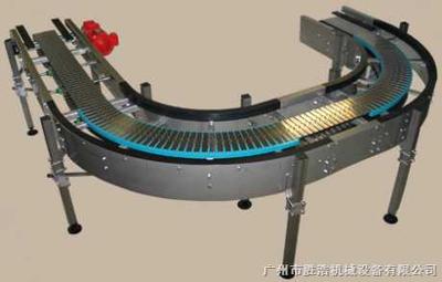 平顶链转弯输送线|顶板转弯传送带